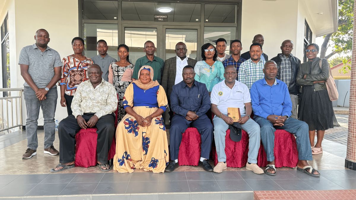 Leaders from five Western Zone WMAs at a regional meeting in Tabora