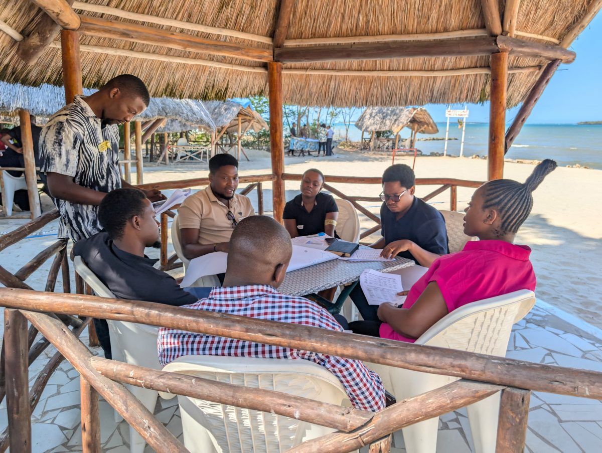 CWMAC staff and partners at a leadership workshop